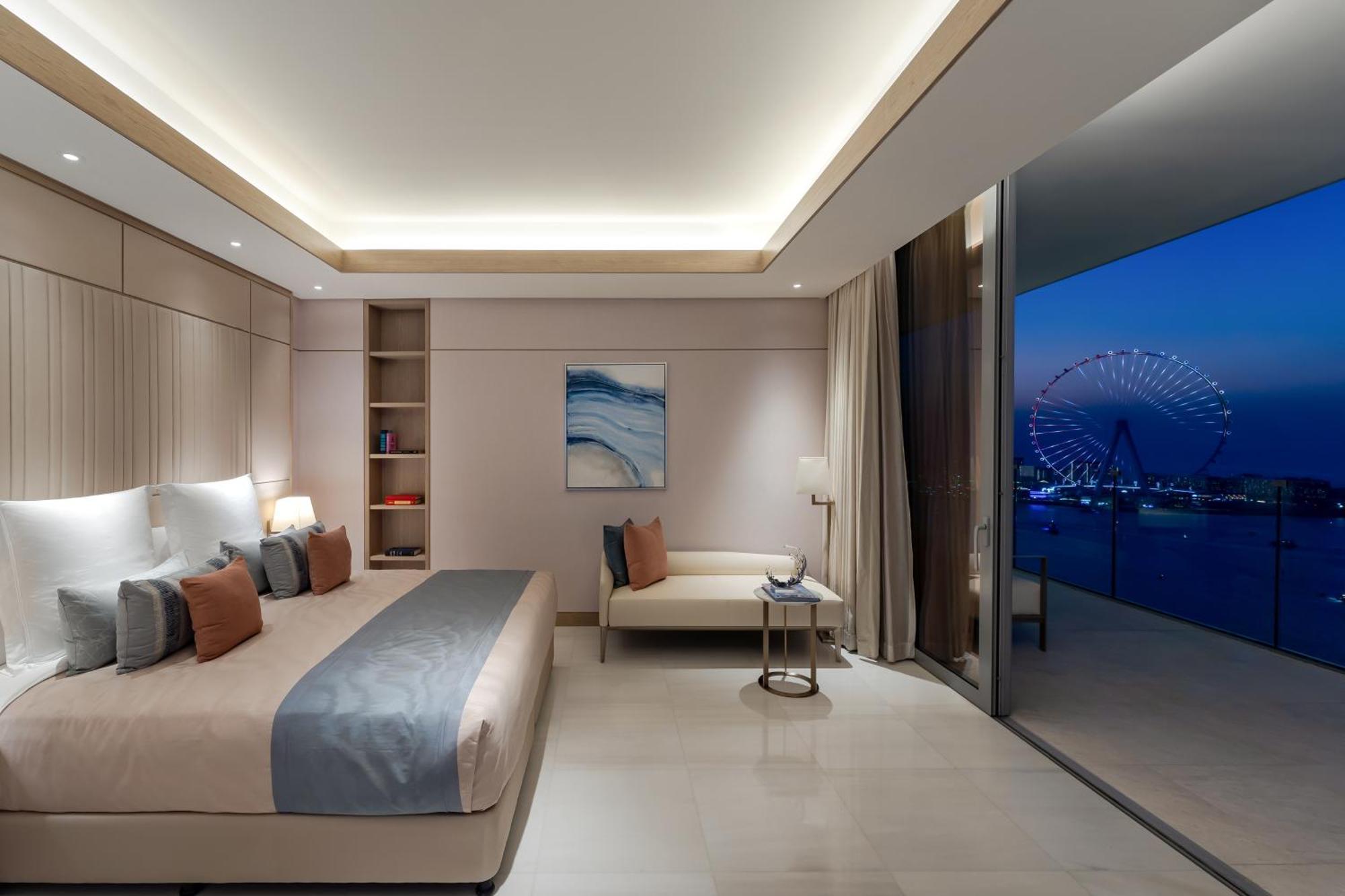 Hotel Five Luxe Dubaj Exteriér fotografie A bedroom in the hotel